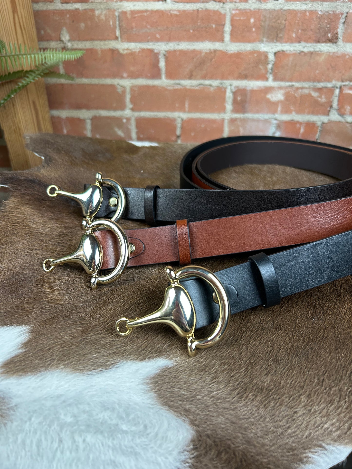 Gold Baby Bosca Bit Belt