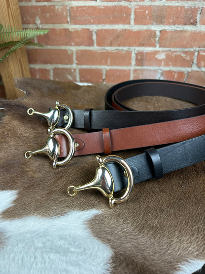 Gold Baby Bosca Bit Belt