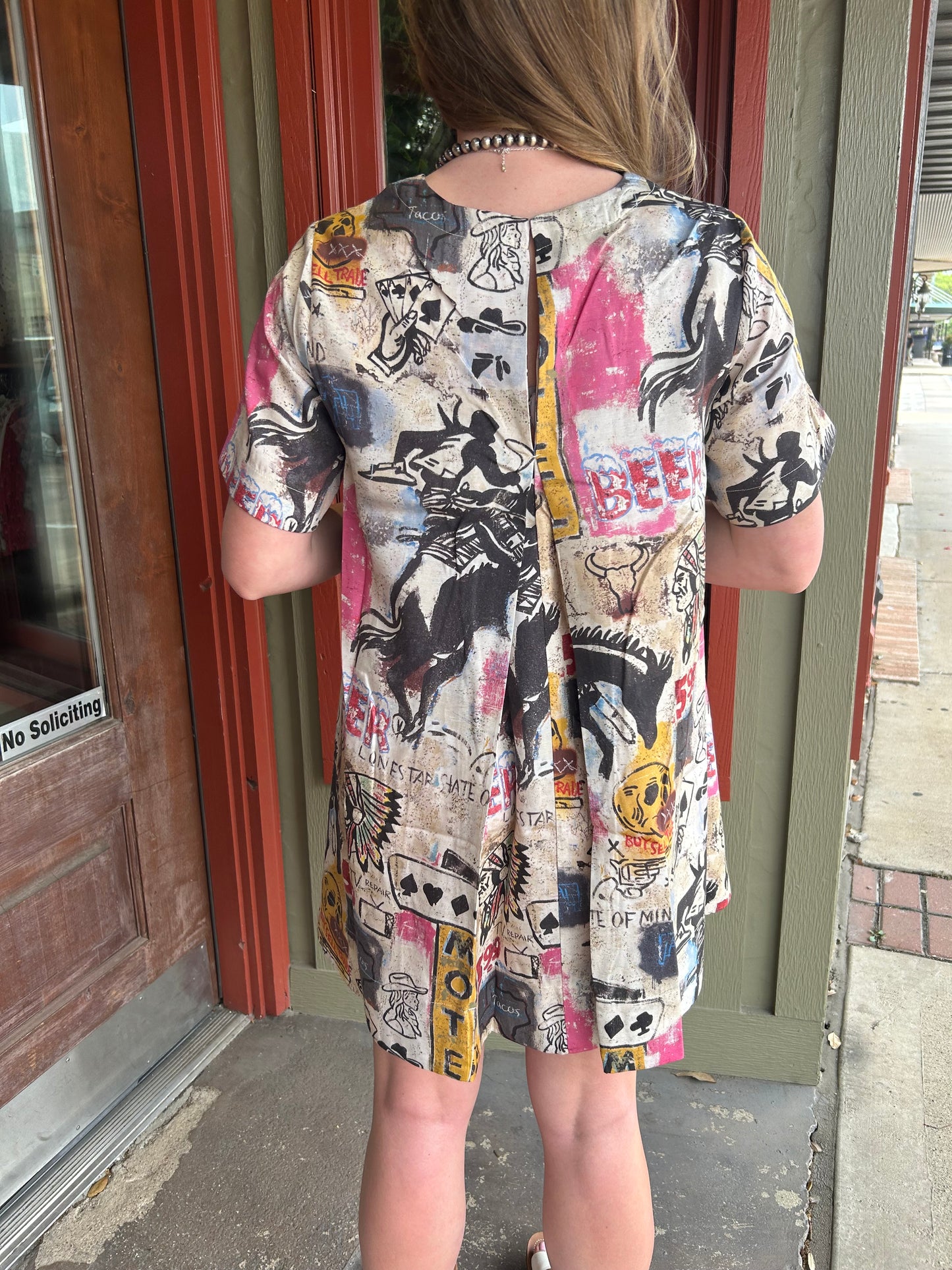 Cowboy Graffit Dress