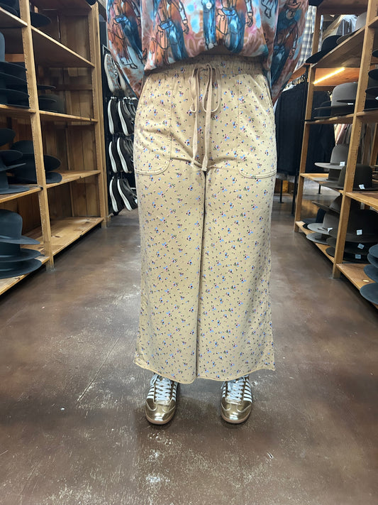 Charli Brown Pants - Ditzy Flo