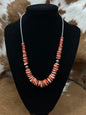 Orange Spiney Necklace