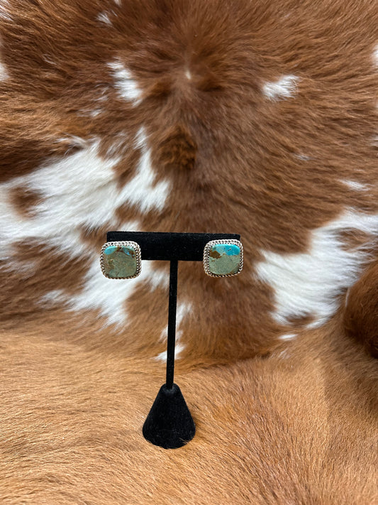 L. Estra Turquoise Studs