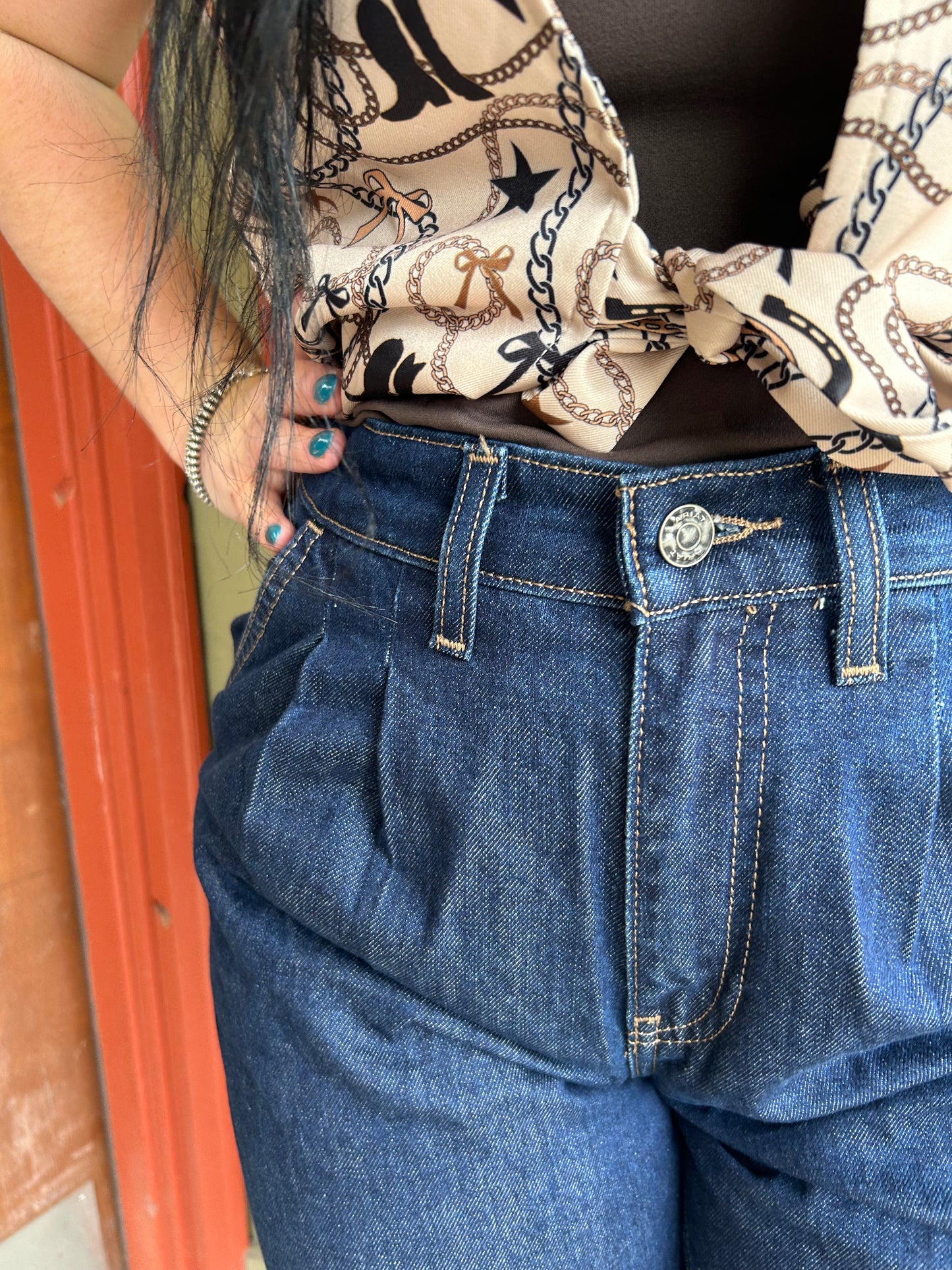 Chester Pleated Trouser Jeans