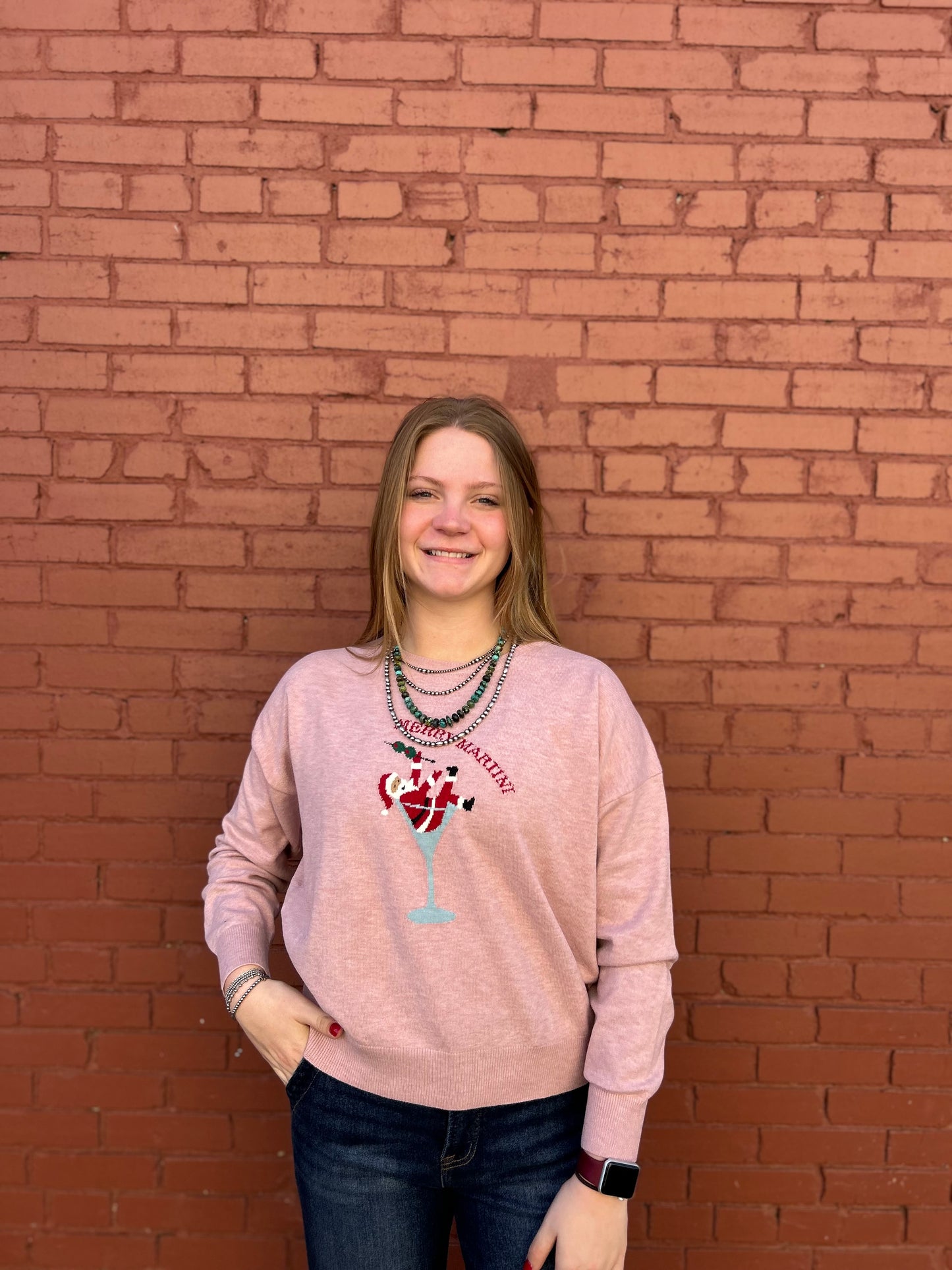 Merry Martini Sweater Top