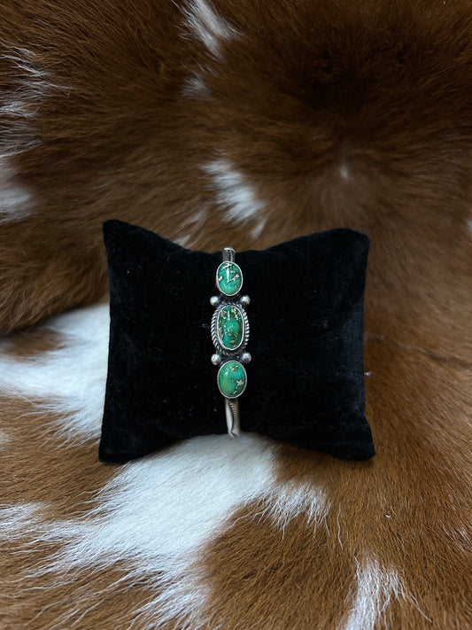 Sonoran Gold 3 Stone Cuff