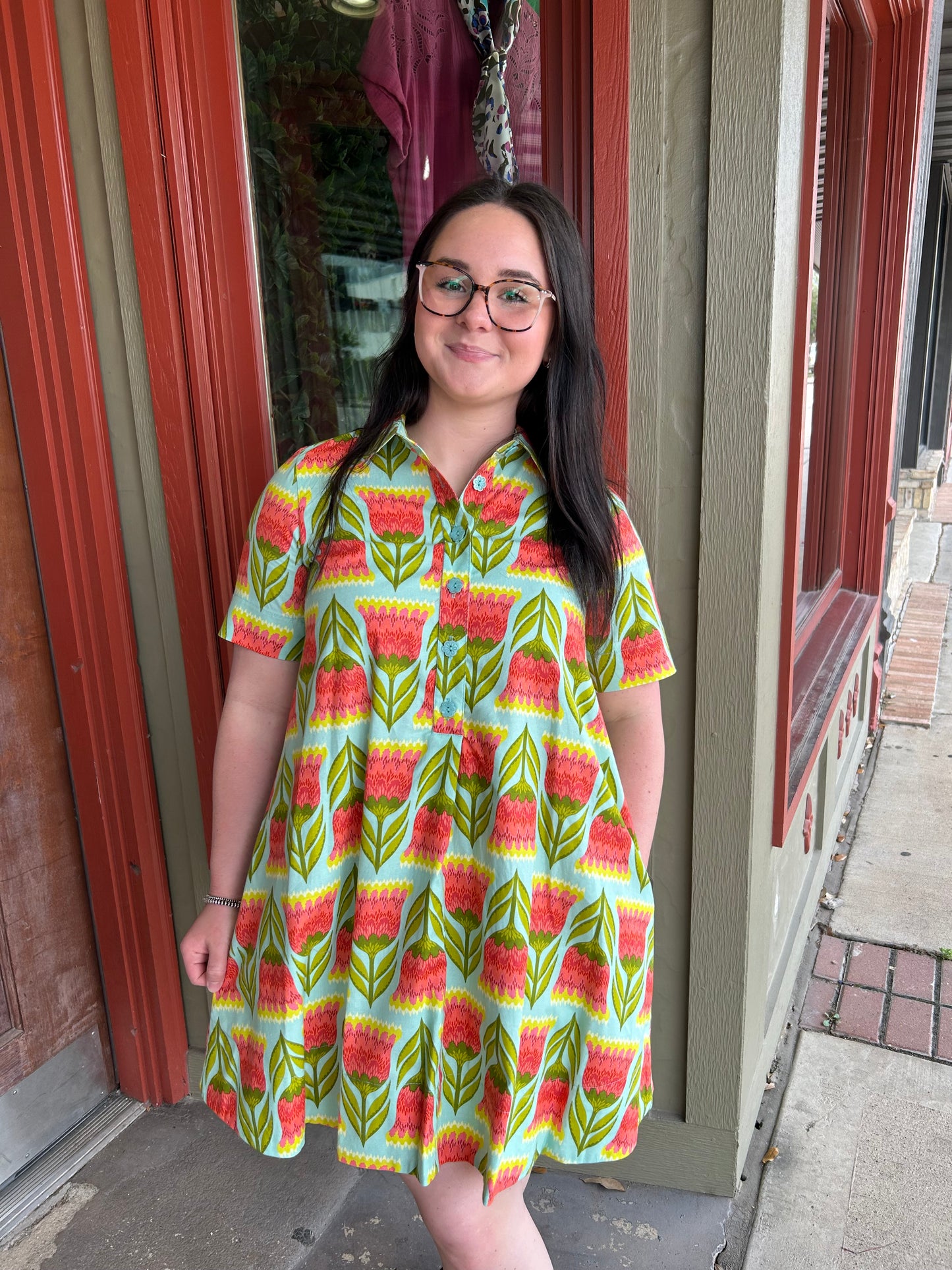 Swing Shirt Dress