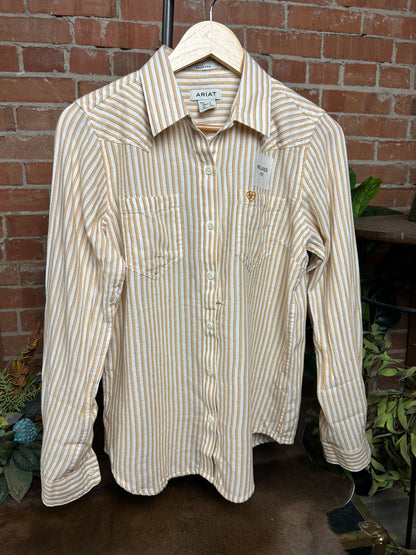 Mustard/Rust Billie Jean Shirt
