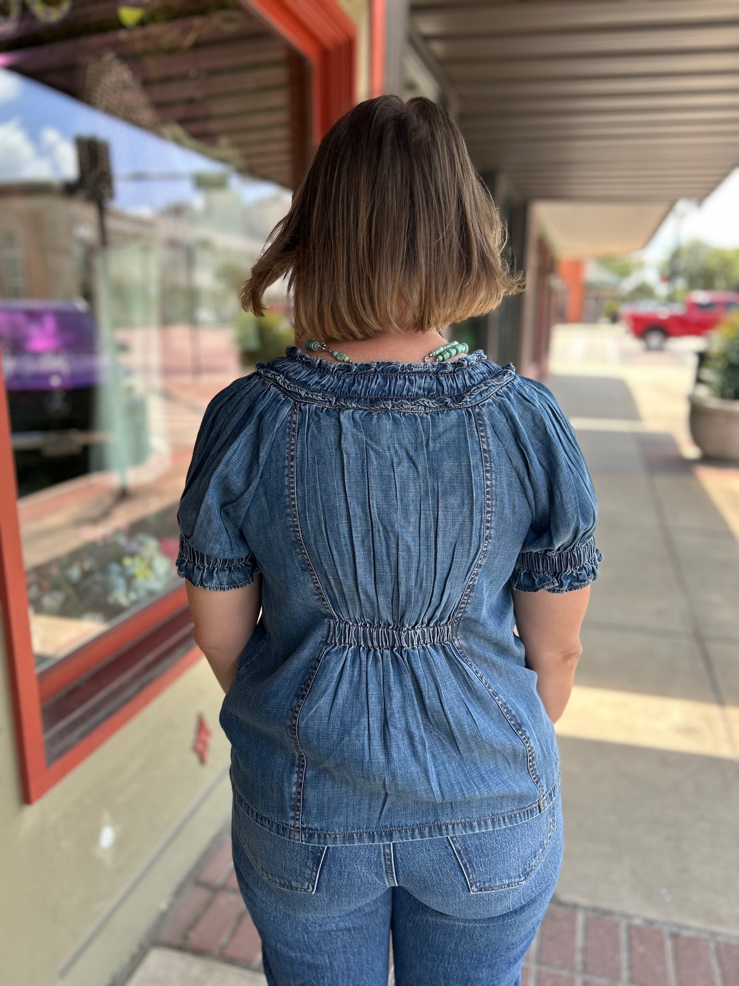 Denim Top