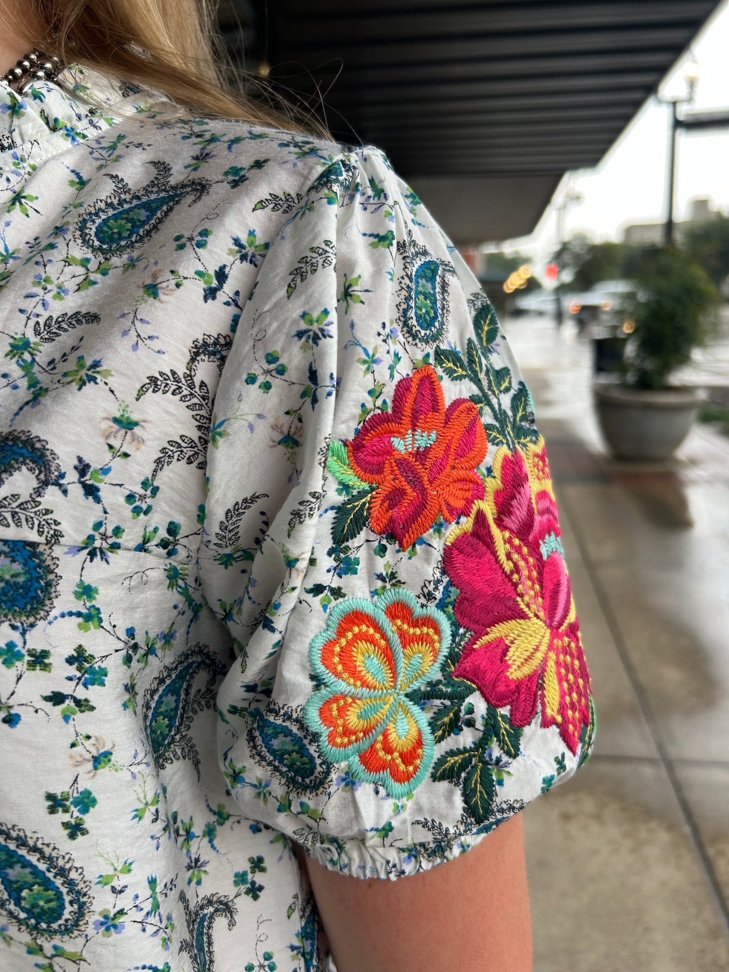 Peacock Palozza Top