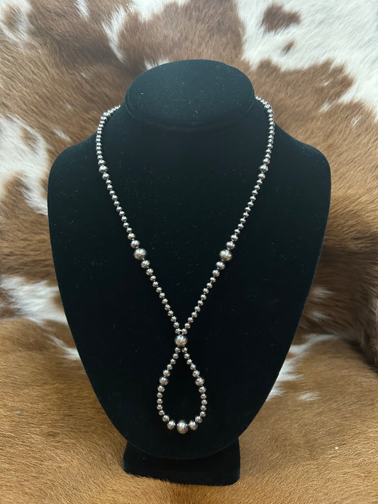 Navajo Pearl W/ Loop Necklace