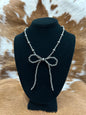 Navajo Pearl Bow Necklace