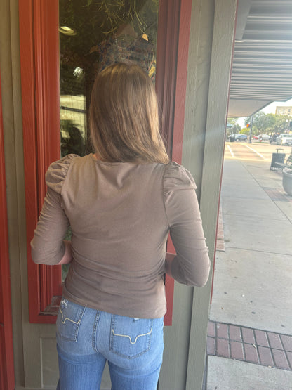 Basic But Better Top - Brown