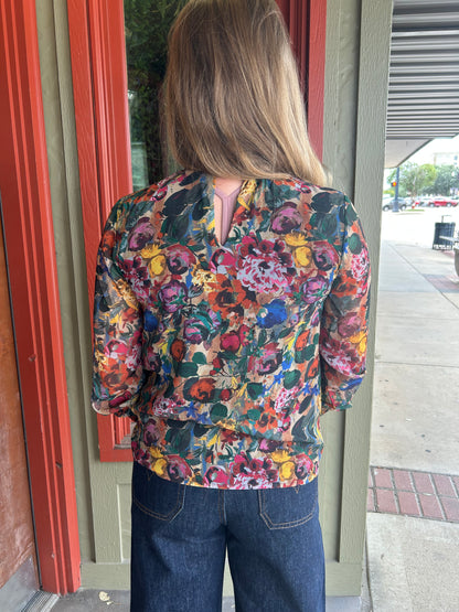 Fall Floral Top