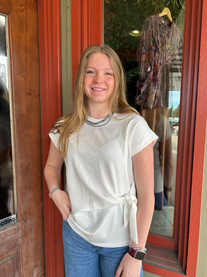 Cassidy Top - Cream