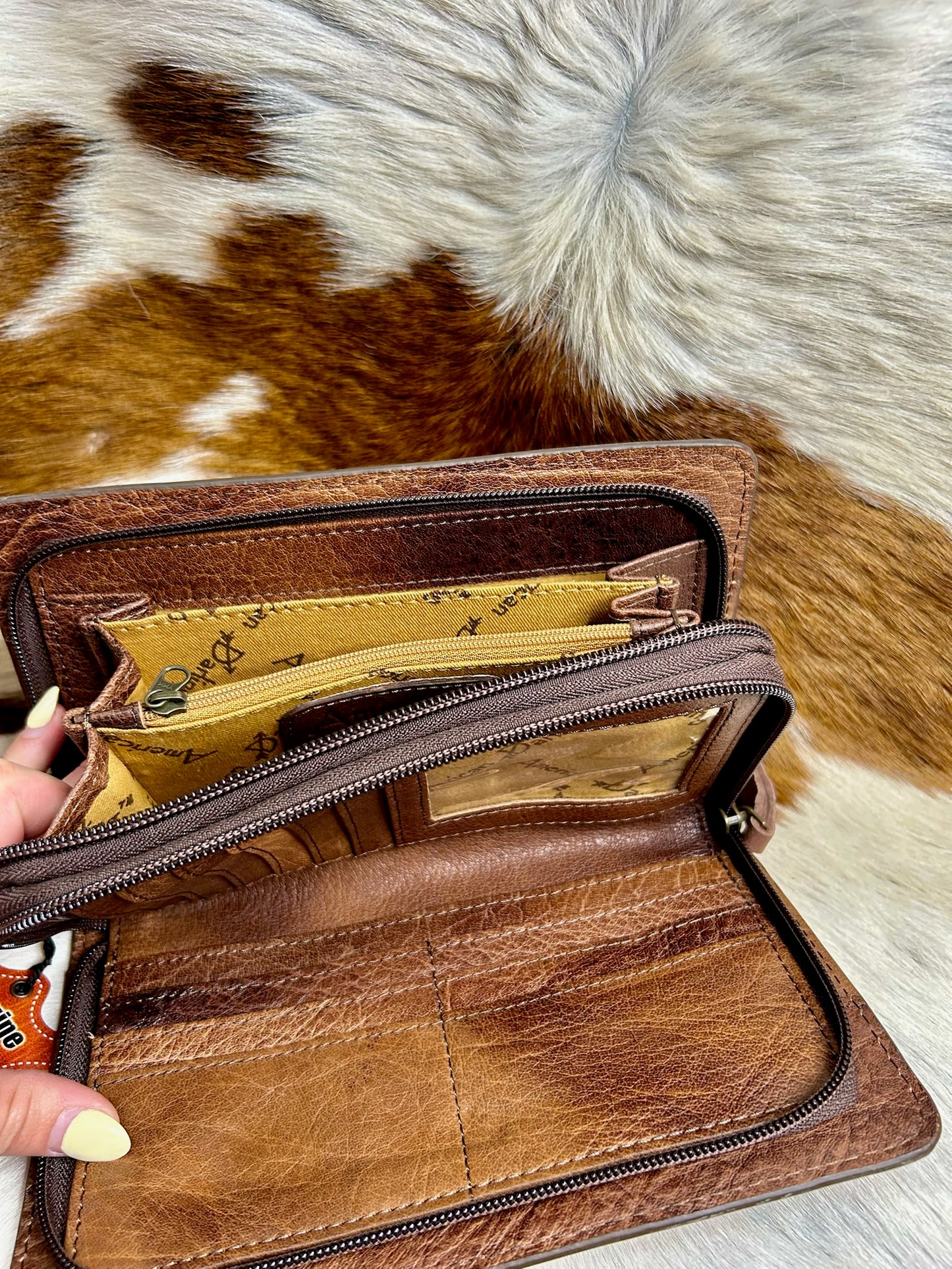 Tooled Book Wallet