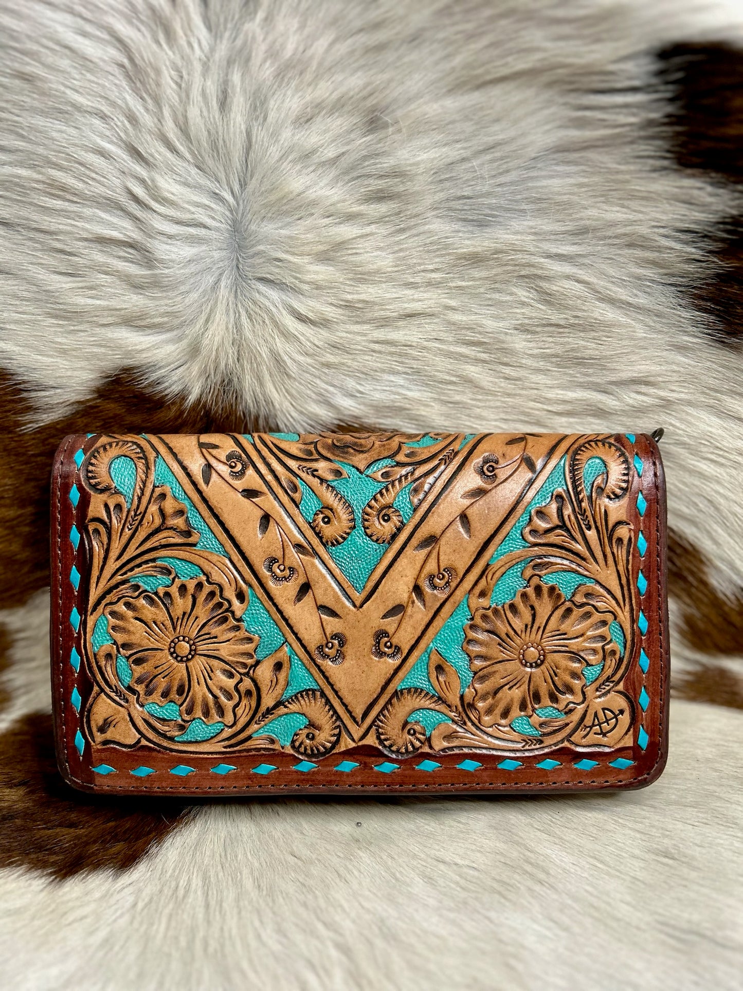 Tooled Book Wallet