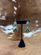 Kingman Drop Fan Earrings