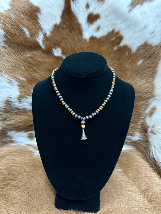 Navajo Pearls W/ Spiney & Blossom