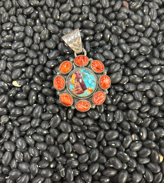 Flower Cluster Pendent