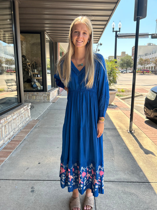 Nova Bleu Dress