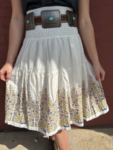Load image into Gallery viewer, Border Block Print Skirt