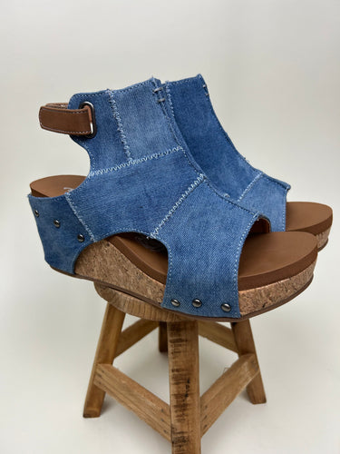 Lala Denim Wedge