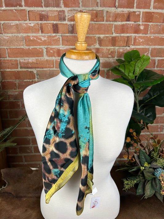 Painted Leopard Wild Rag