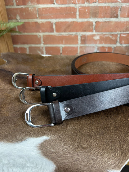 Silver Estribo Stirrup Belt