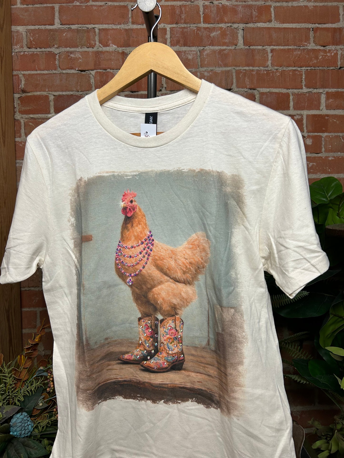 Sparkle Chicken Tee