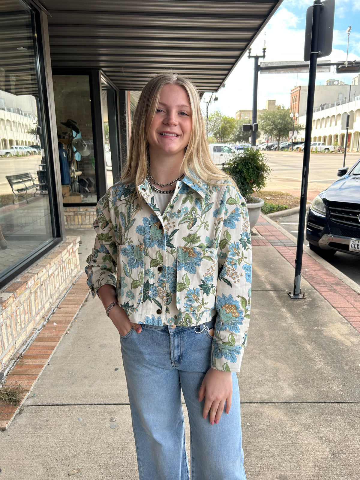 Toodle Lou Floral Jacket