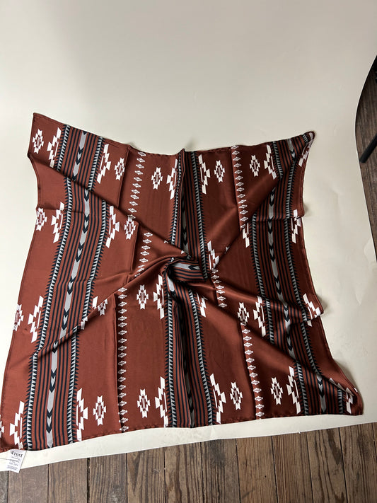 Copper Aztec Wild Rag