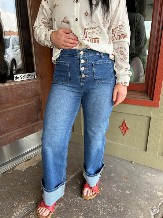 Lawrence Front Pocket Jeans