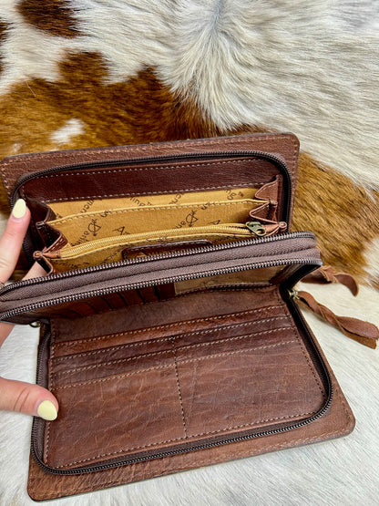 Tooled Book Wallet