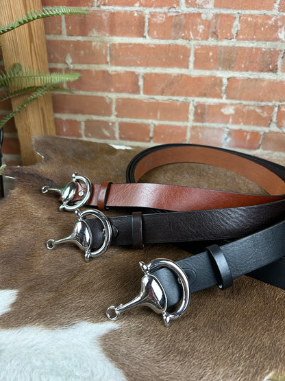 Silver Baby Bosca Bit Belt