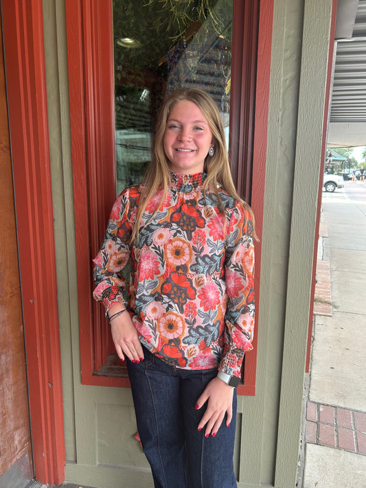 Vintage Poppie Top