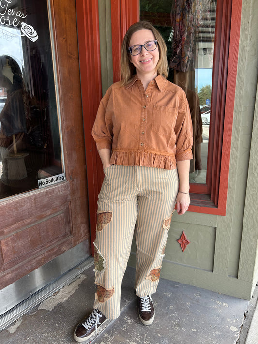 Butterfly Strip Pants