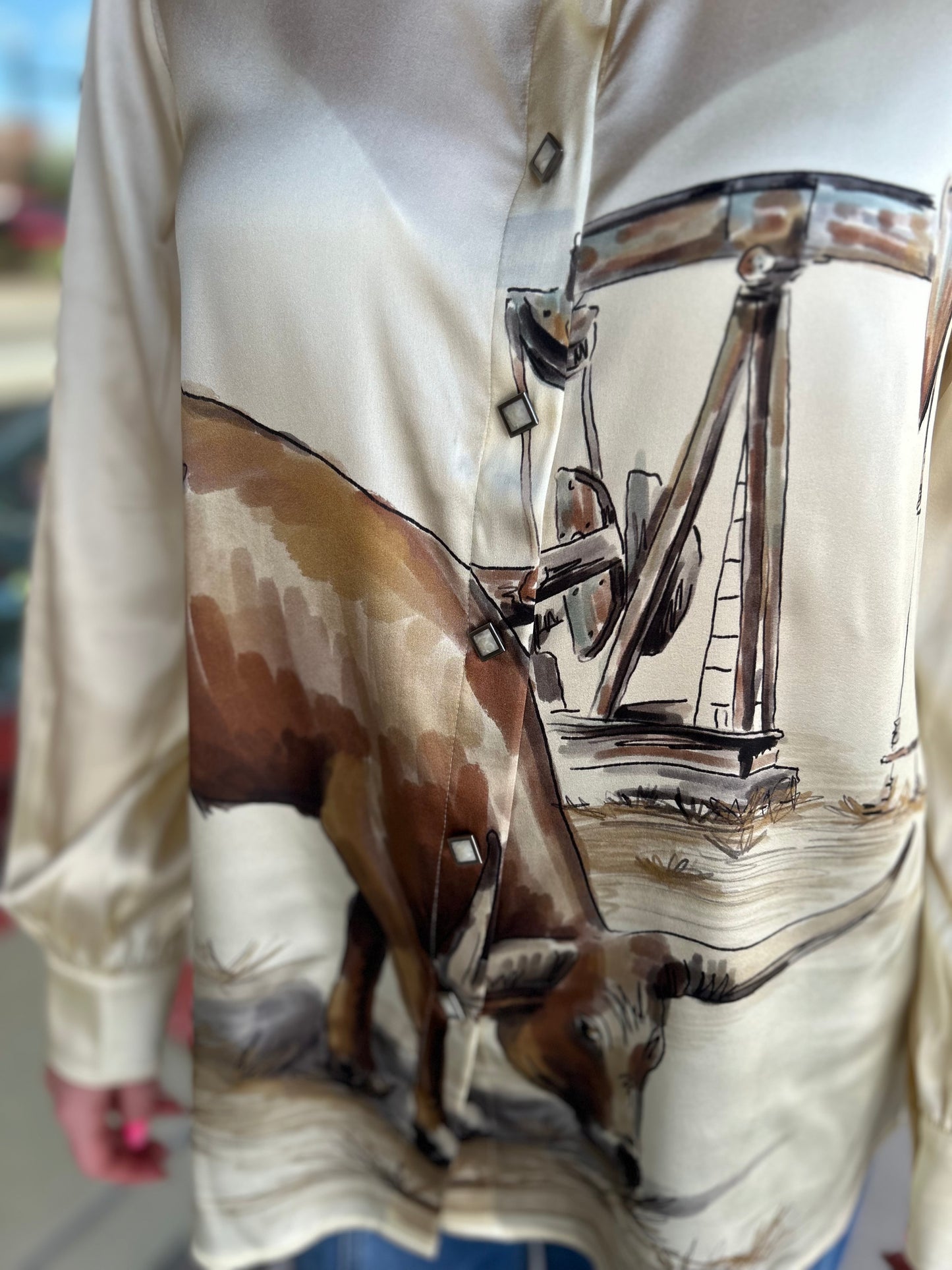 Seen In Texas Blouse