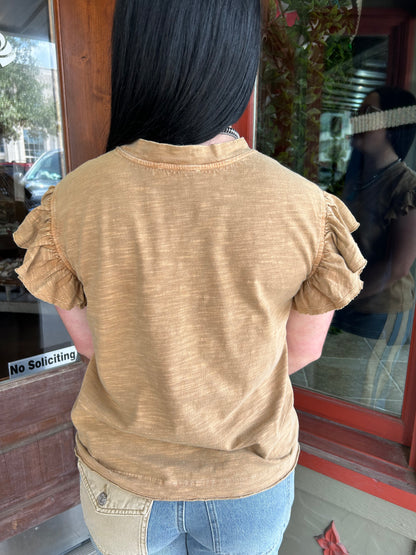 Loni Top - Camel