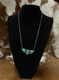 Vicky Hicks 3 Stone Necklace