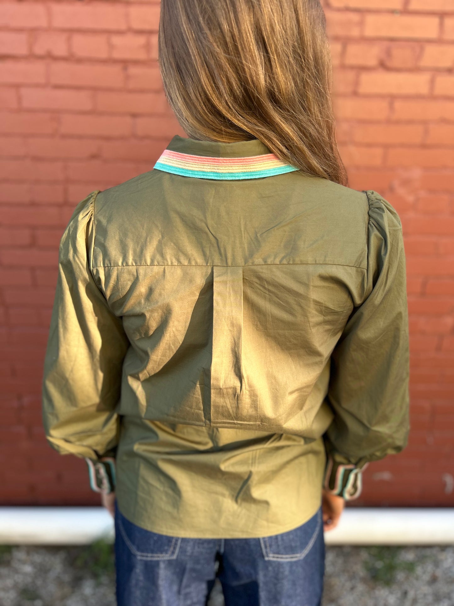 Punctual Top - Olive