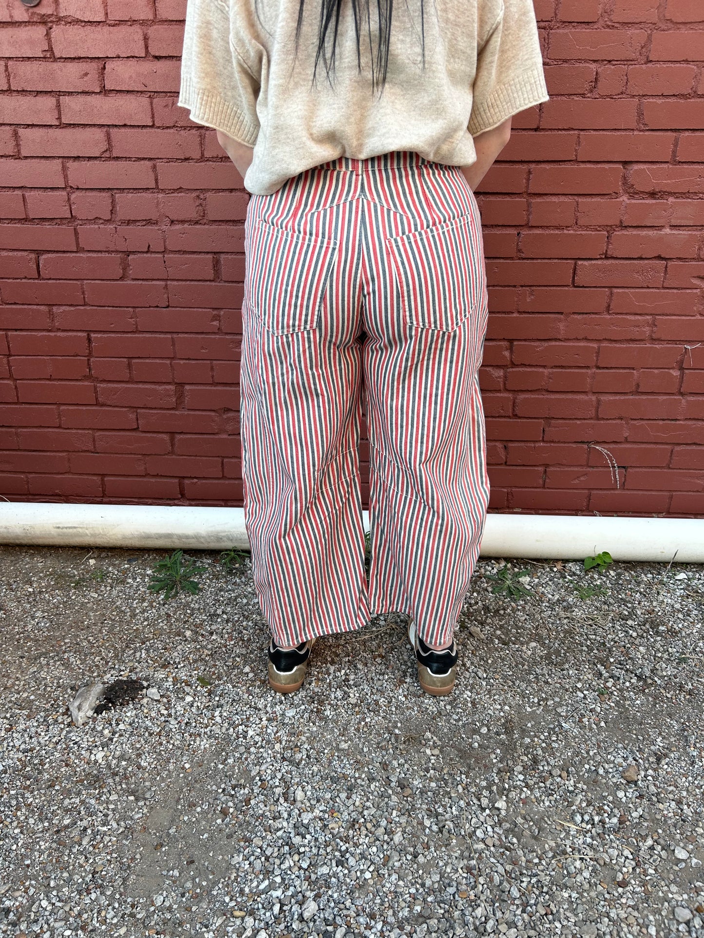 Rouge Sail Barrel Jean