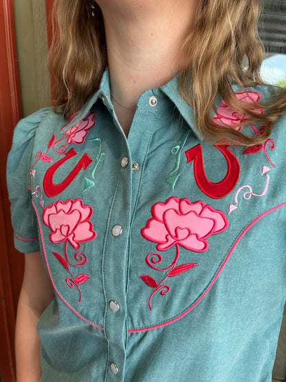 Fields Shirt - Rose