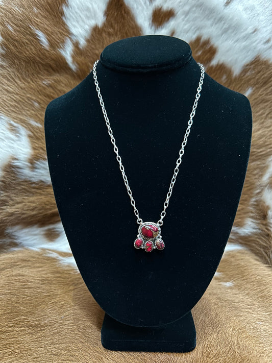 Paw Cluster Necklace