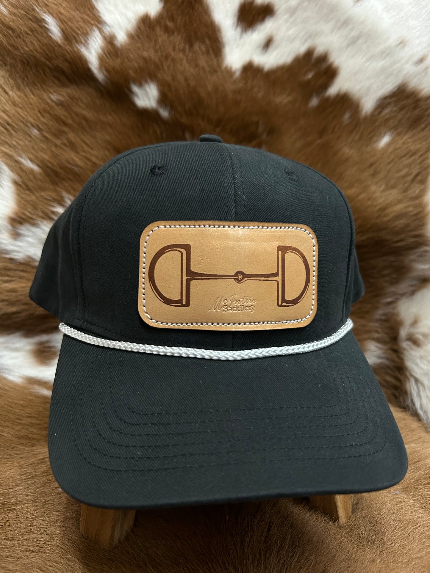 Snaffle Bit Cap - Black