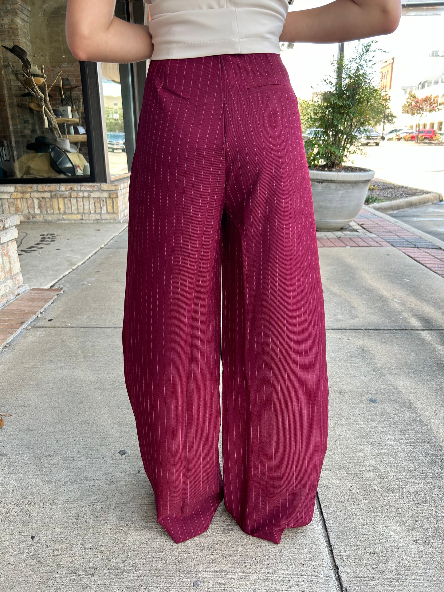 Lined Out Trousers