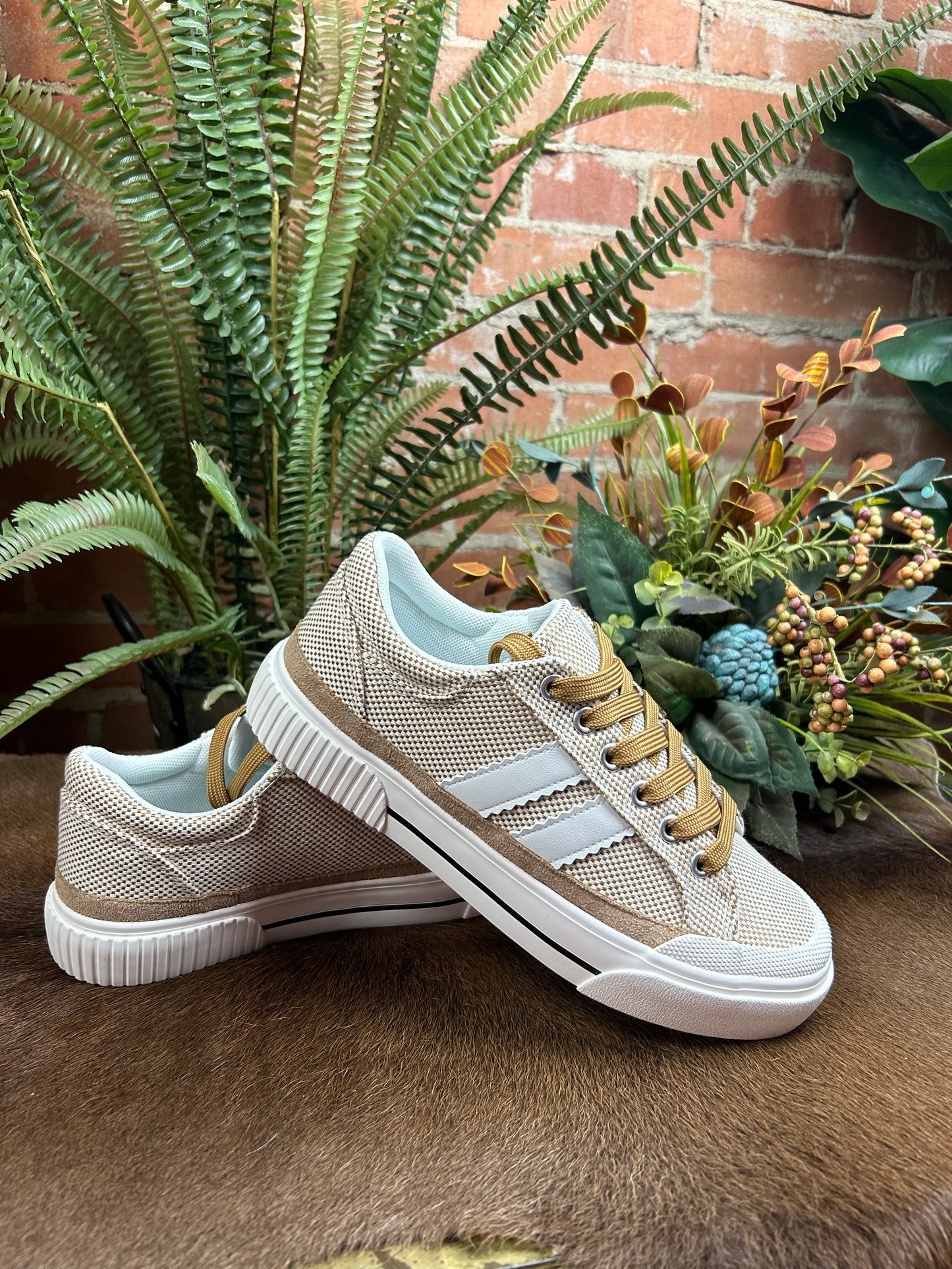 That's Her Sneaker - Tan