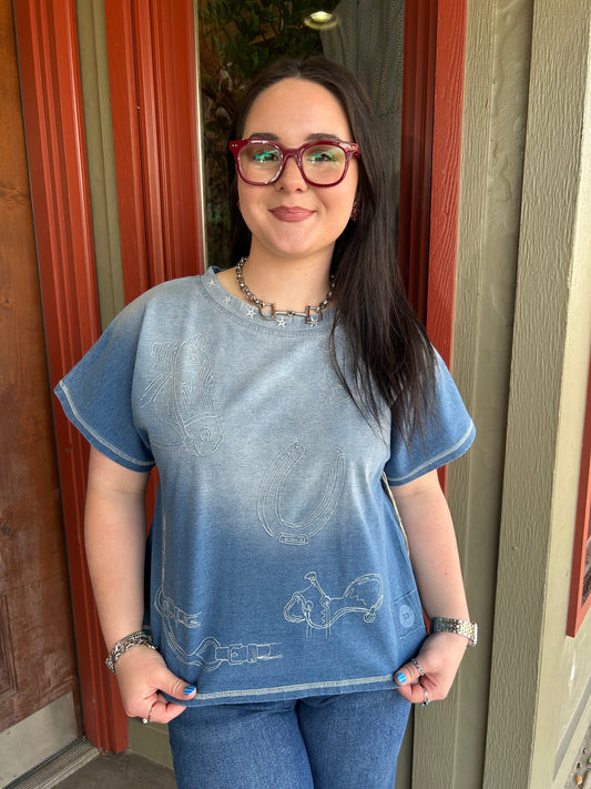 Cowboy Gist Top