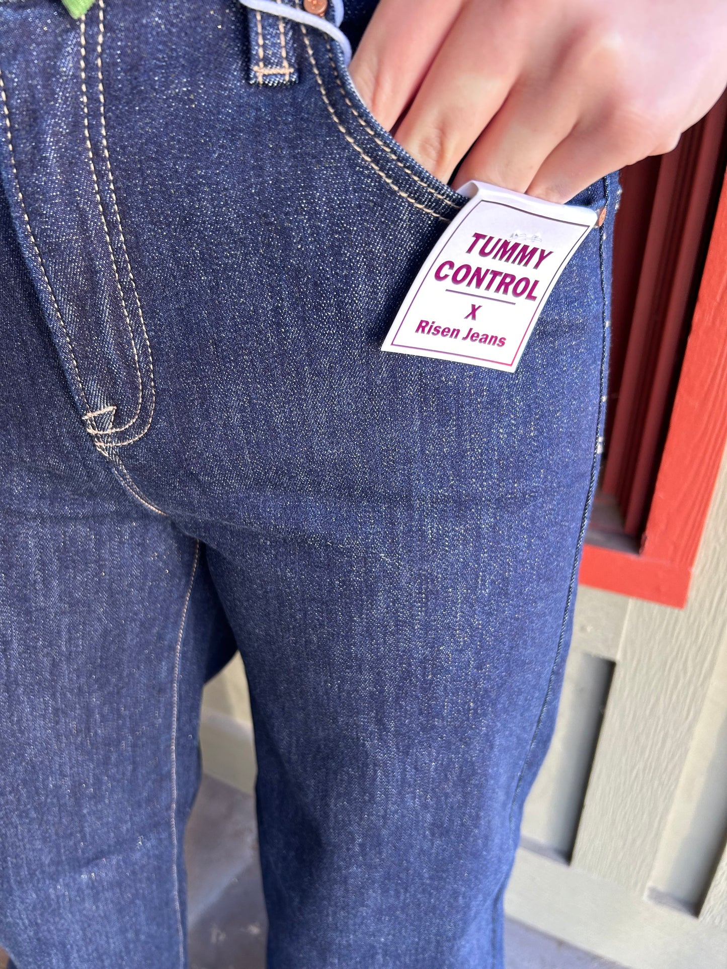 Tinsel Wide Leg Jean - Dark