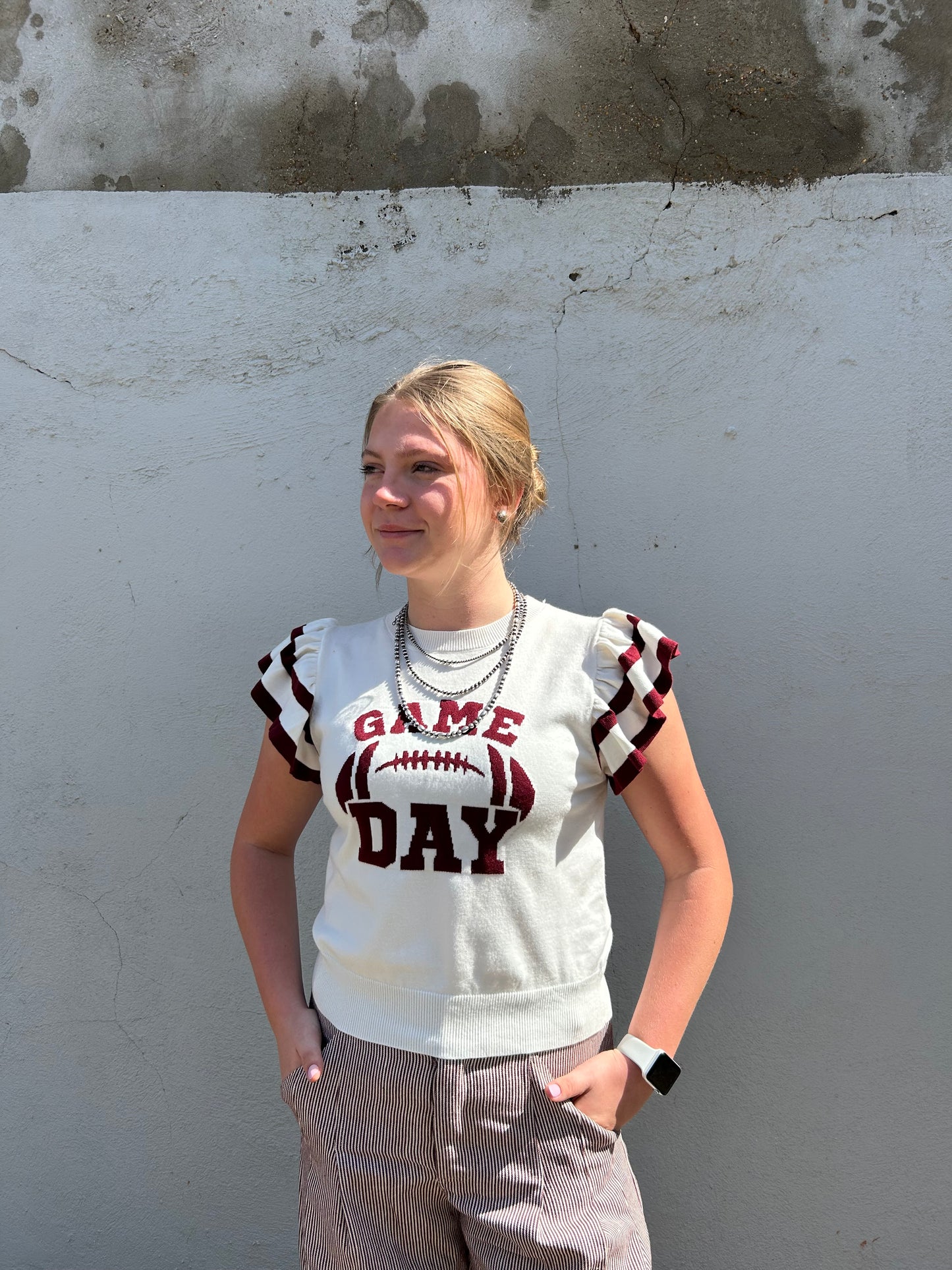 Game Day Sweater Top