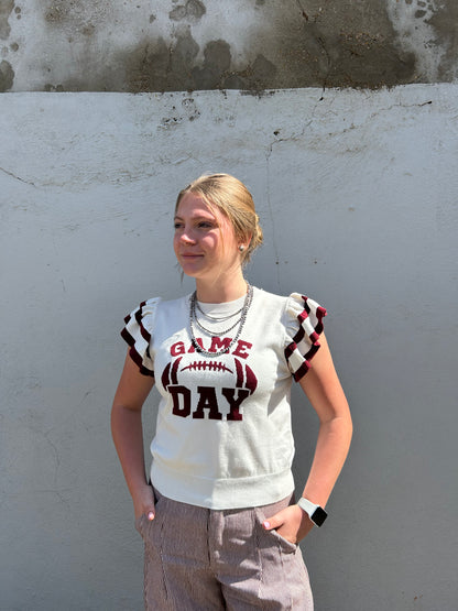 Game Day Sweater Top
